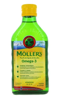 Aceite de Hígado de Bacalao Sabor Limón  Aceite de Hígado de Bacalao Sabor Limón